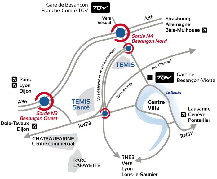 Plan zones Temis